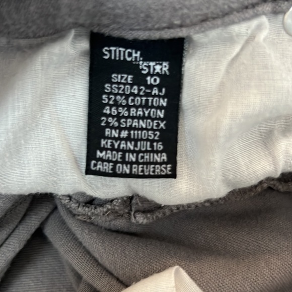 Stitch Star soft skinny grey pants - Picture 9 of 9